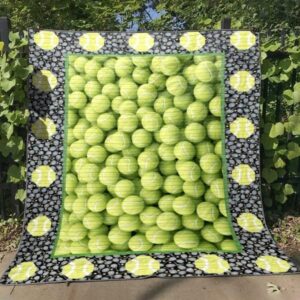 Tennis Ball Quilt Blanket Hm26  Quilt